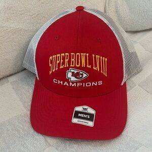 NFL Kansas City Chiefs Superbowl Champions Dad Ballcap NWT
